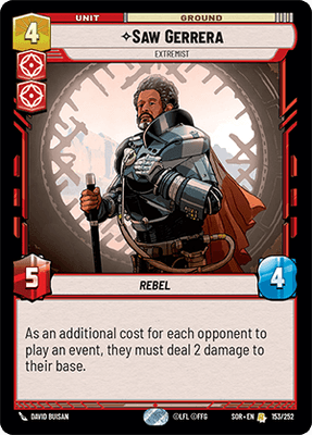 Saw Gerrera - Extremist (SOR_#153/252)