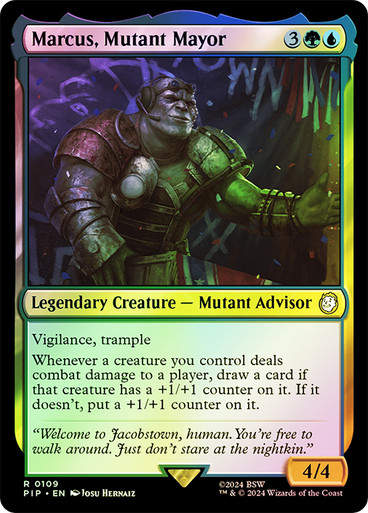 Marcus, Mutant Mayor (pip) (109) / Foil