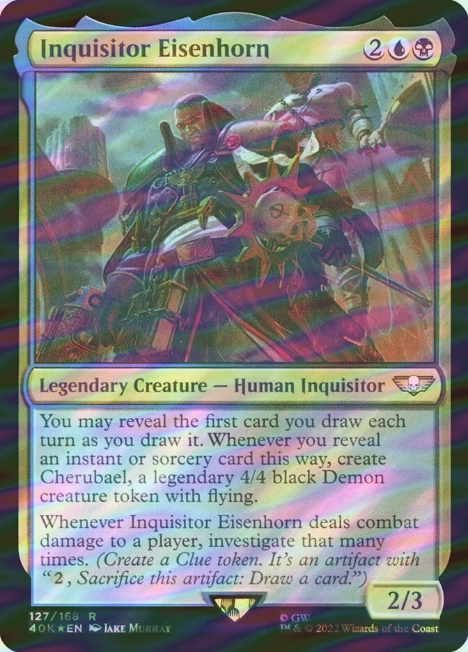 Inquisitor Eisenhorn (40K) (127★) / Surge Foil