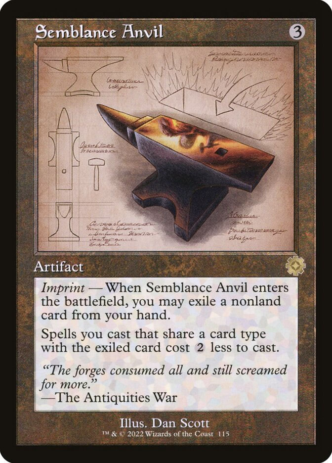Semblance Anvil (BRR) (115) / Schematic