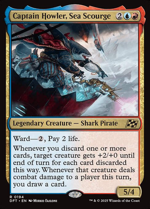 Captain Howler, Sea Scourge (DFT) (194)