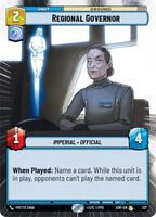 Regional Governor (Hyperspace) (SOR_#327)
