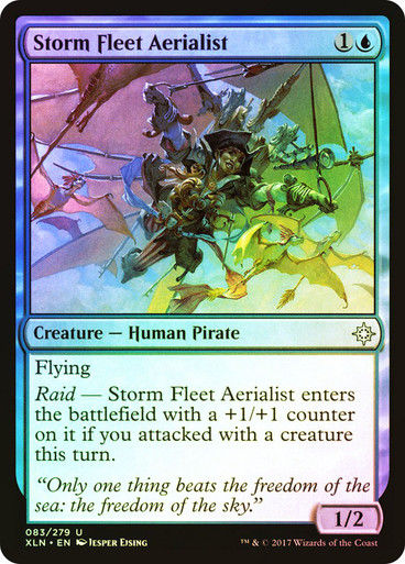 Storm Fleet Aerialist (XLN) (83) / Foil