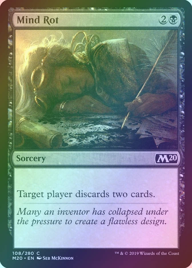 Mind Rot (M20) (108) / Foil