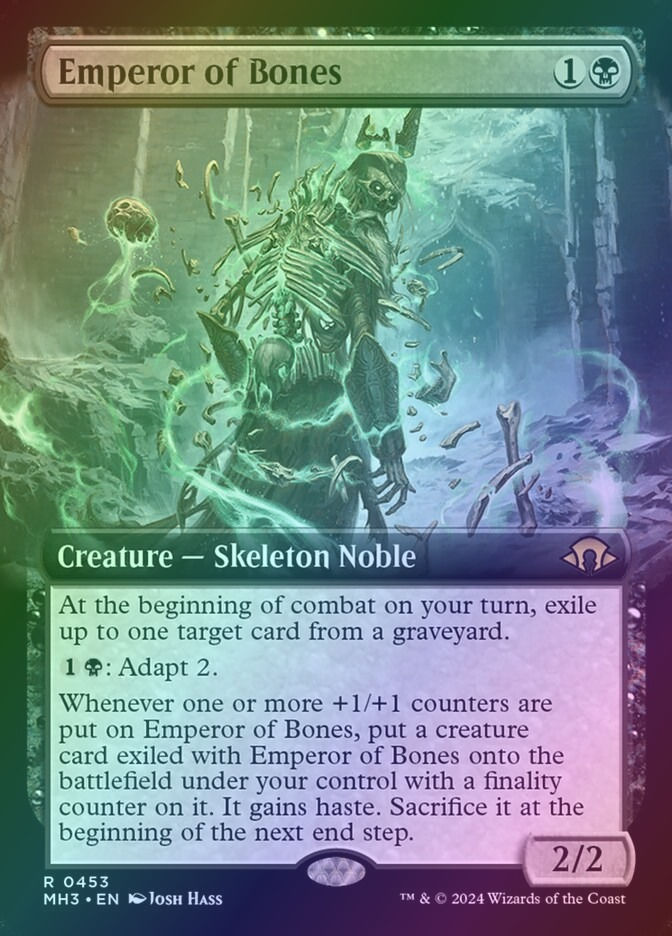Emperor of Bones (MH3) (453) / Extended Art / Foil