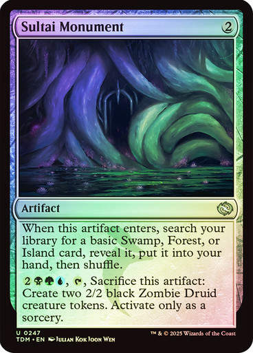 Sultai Monument (TDM) (247) / Foil