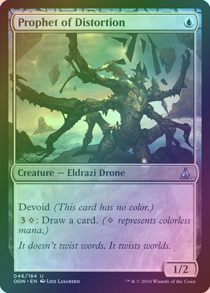 Prophet of Distortion (OGW) (46) / Foil