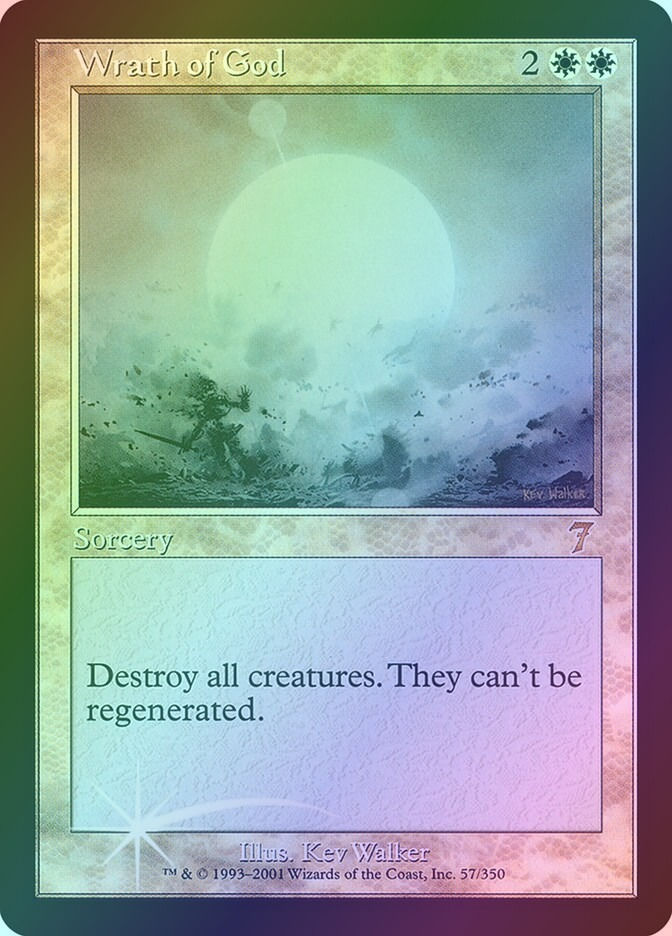 Wrath of God (7ED) (57★) / Foil