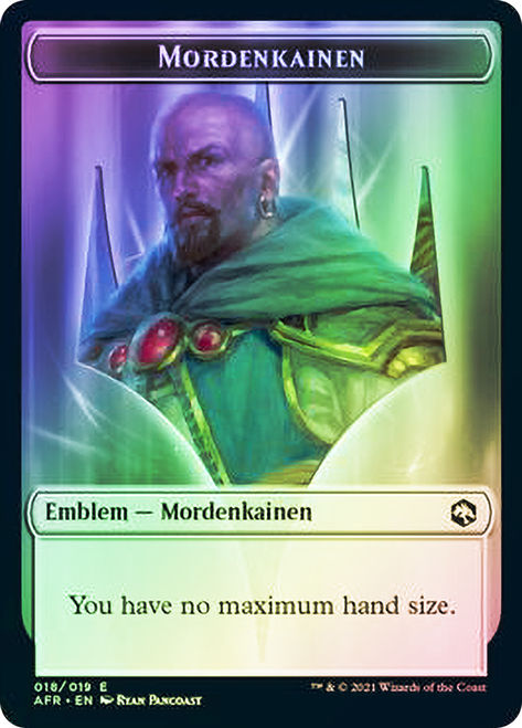 Token (Mordenkainen // Devil) (TAFR) / Foil — cara 1 de 2