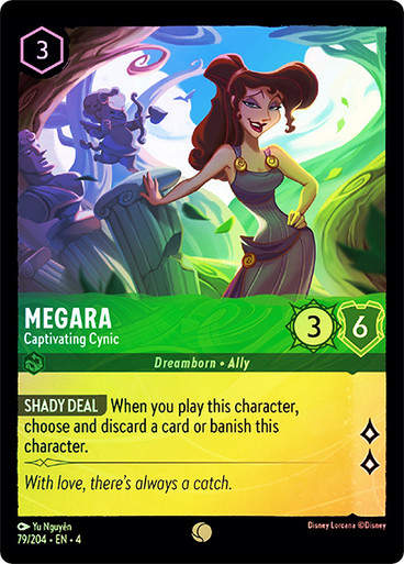 Megara - Captivating Cynic (LOR_URS) / Foil