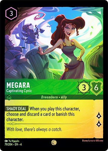 Megara - Captivating Cynic (LOR_URS) / Foil