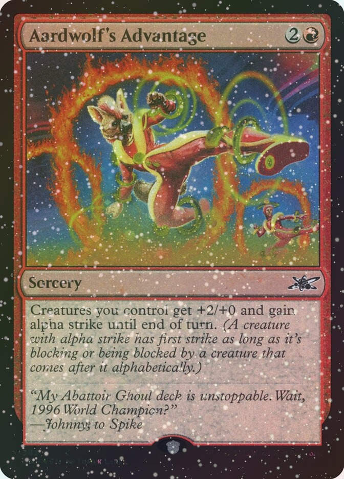 Aardwolf's Advantage (UNF) (383) / Galaxy Foil