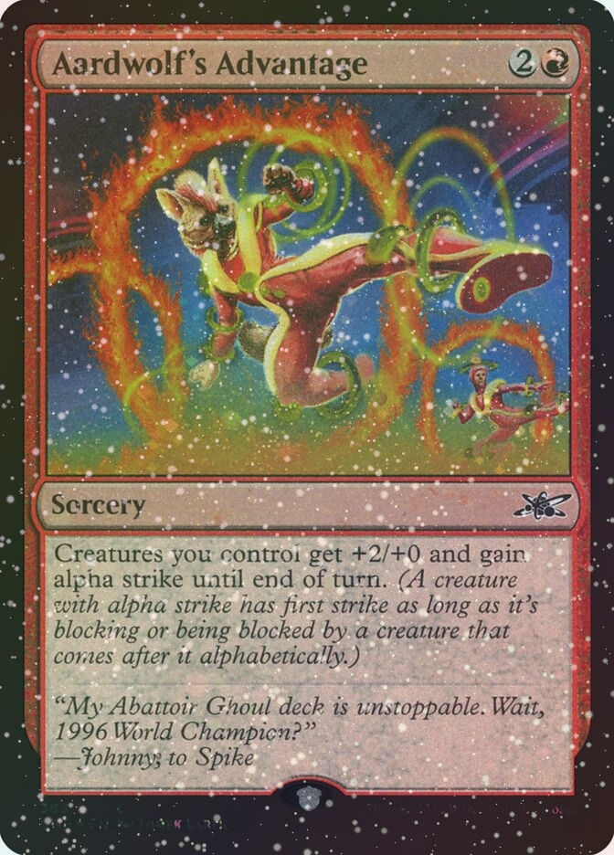 Aardwolf's Advantage (UNF) (383) / Galaxy Foil