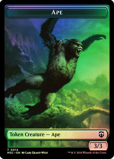 {Ape Token} // {Plant Token} (Ripple Foil Front) (TM3C)