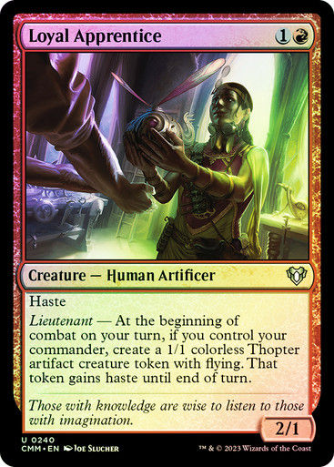 Loyal Apprentice (cmm) / Foil