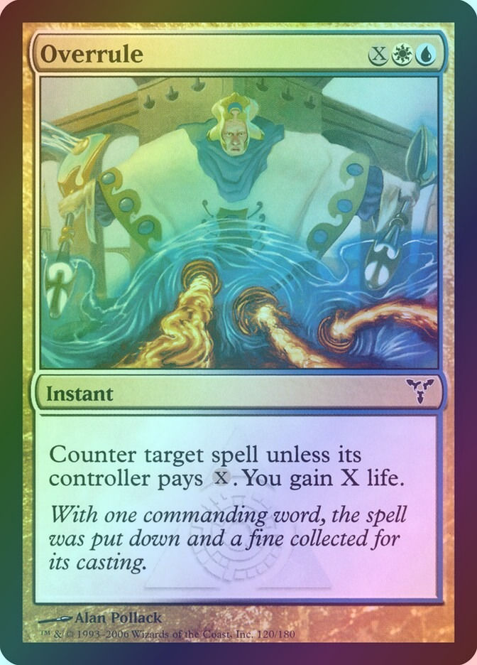 Overrule (DIS) (120) / Foil