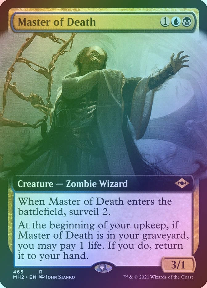 Master of Death (MH2) (465) / Extended Art / Foil
