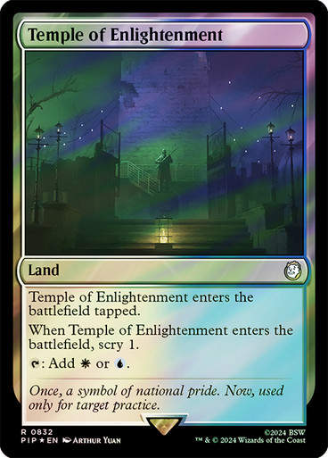 Temple of Enlightenment (pip) (832) / Surge Foil