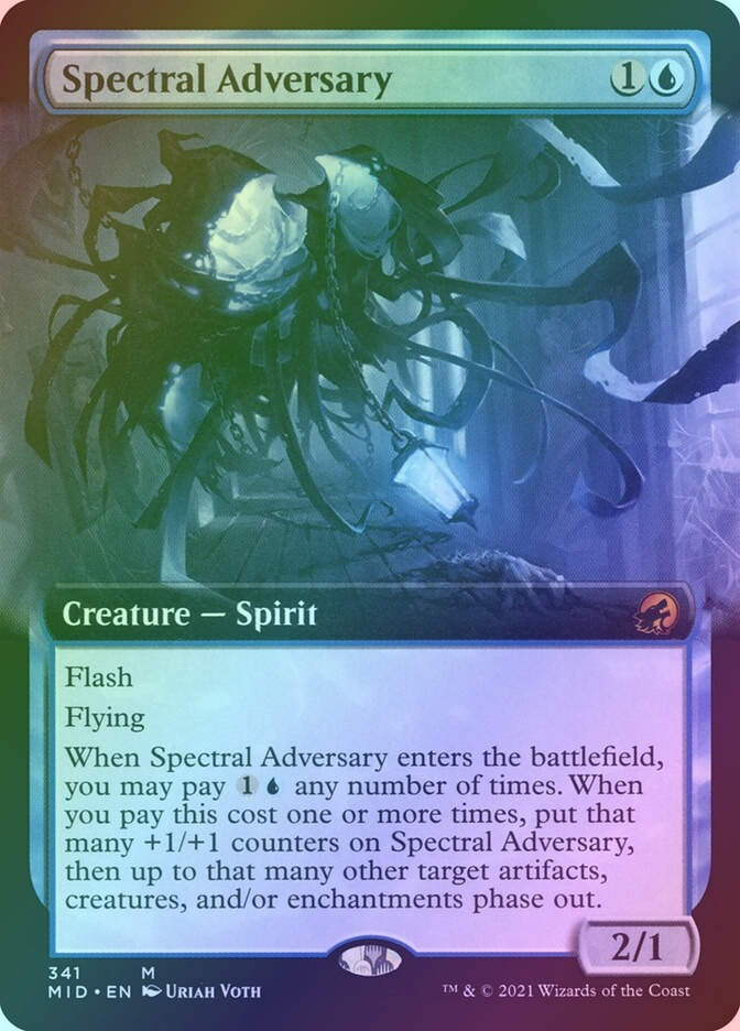 Spectral Adversary (MID) (341) / Extended Art / Foil