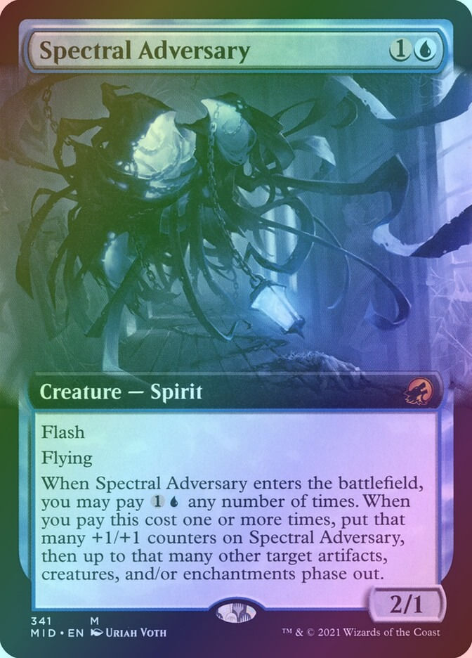 Spectral Adversary (MID) (341) / Extended Art / Foil