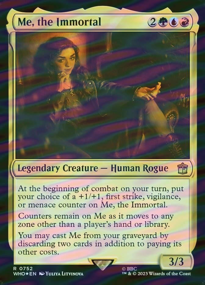 Me, the Immortal (WHO) (752) / Surge Foil