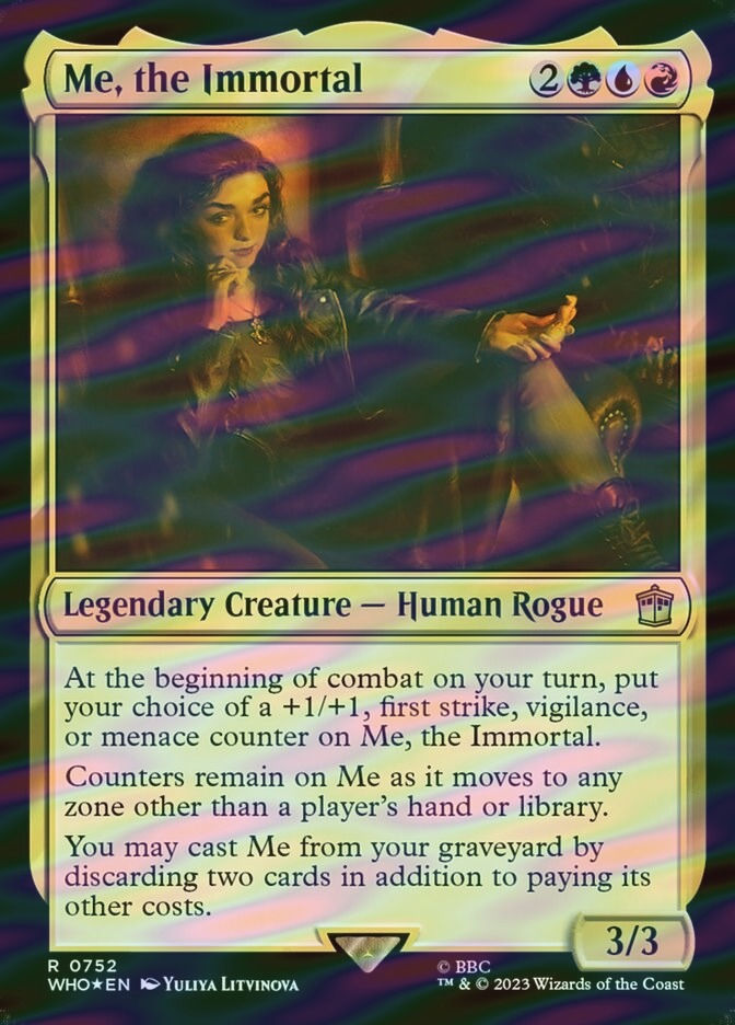Me, the Immortal (WHO) (752) / Surge Foil