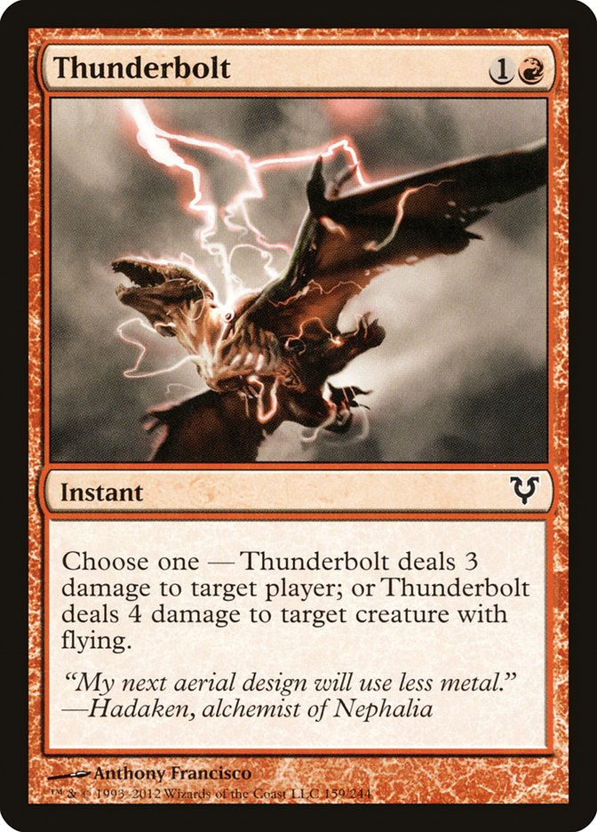 Thunderbolt (AVR) (159) / Foil