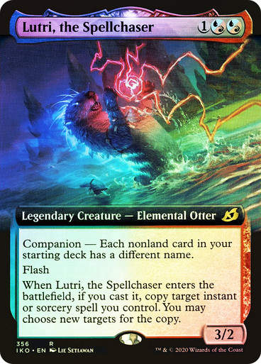 Lutri, the Spellchaser (IKO) (356) / Extended Art / Foil