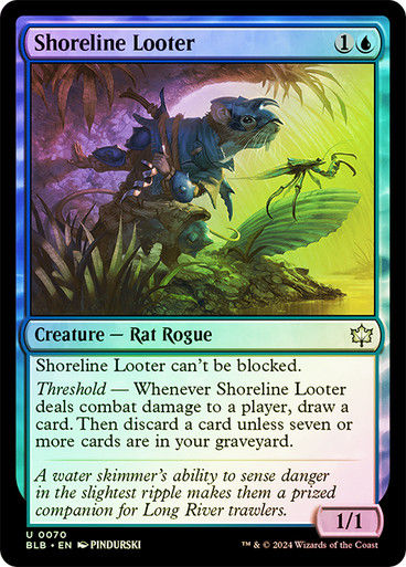 Shoreline Looter (blb) (70) / Foil