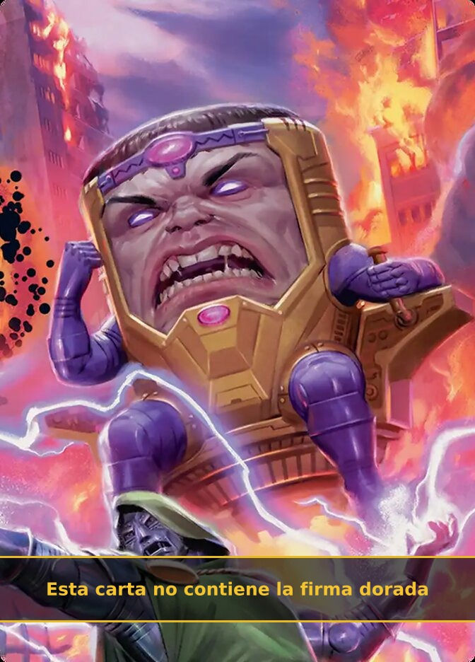 M.O.D.O.K., Evil Intellect (AMSH) (9b) / No Firmada