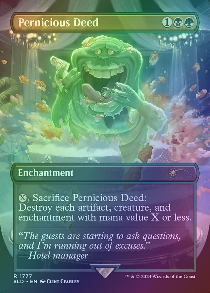 Pernicious Deed (SLD) (1777) / Borderless / Foil