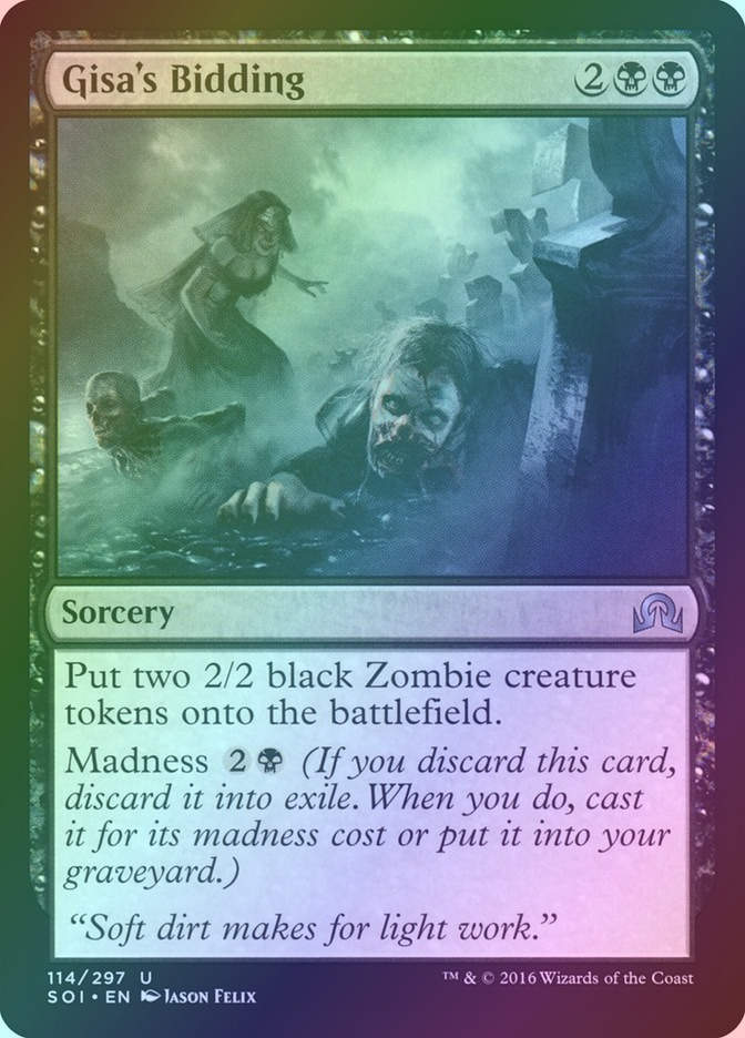 Gisa's Bidding (SOI) (114) / Foil