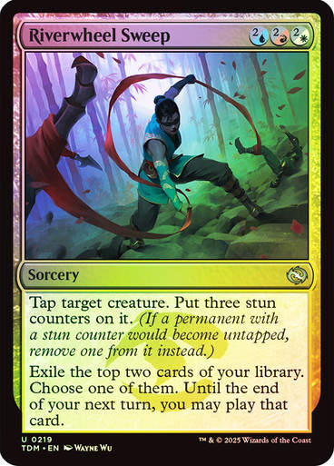 Riverwheel Sweep (TDM) (219) / Foil