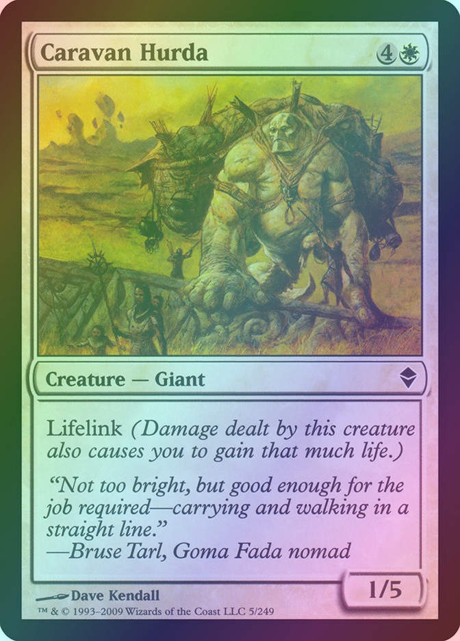 Caravan Hurda (ZEN) (5) / Foil