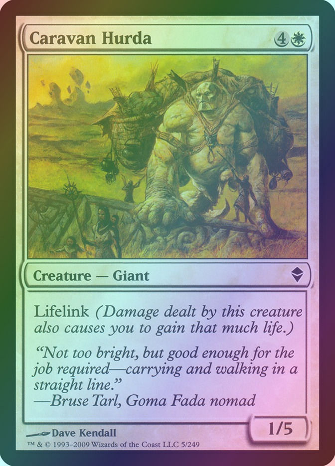 Caravan Hurda (ZEN) (5) / Foil