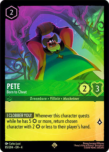 Pete - Born to Cheat (LOR_URS) / Foil