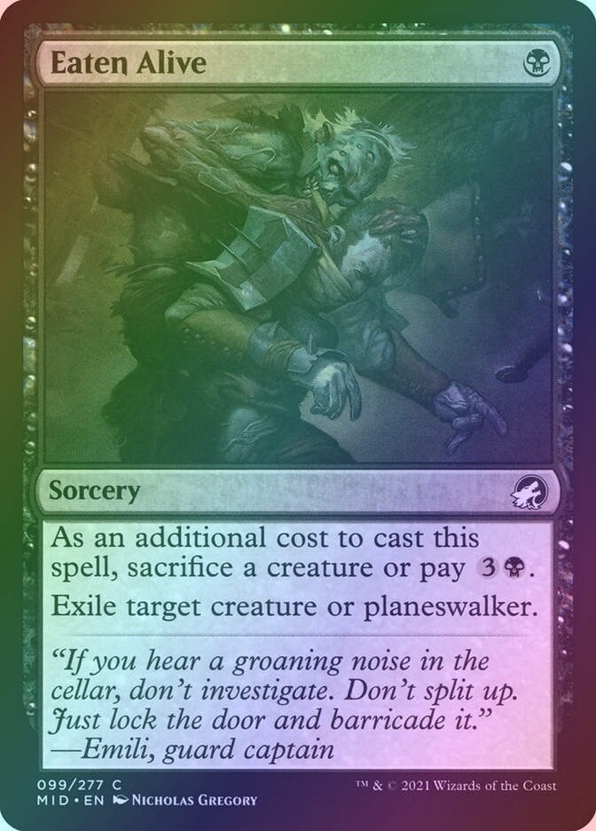 Eaten Alive (MID) (99) / Foil
