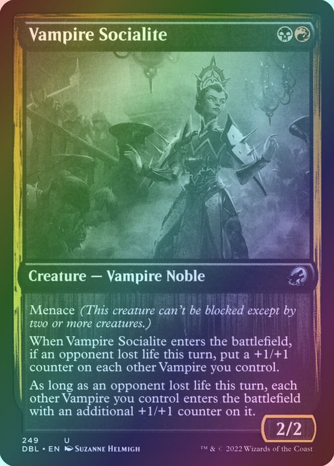 Vampire Socialite (DBL) (249) / Foil