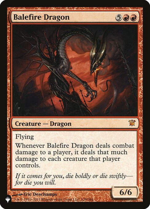 Balefire Dragon (PLST) (ISD-129)