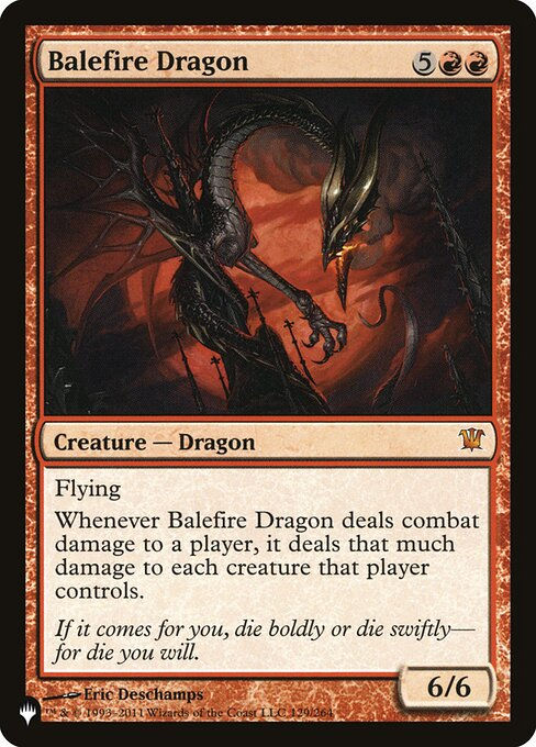 Balefire Dragon (PLST) (ISD-129)