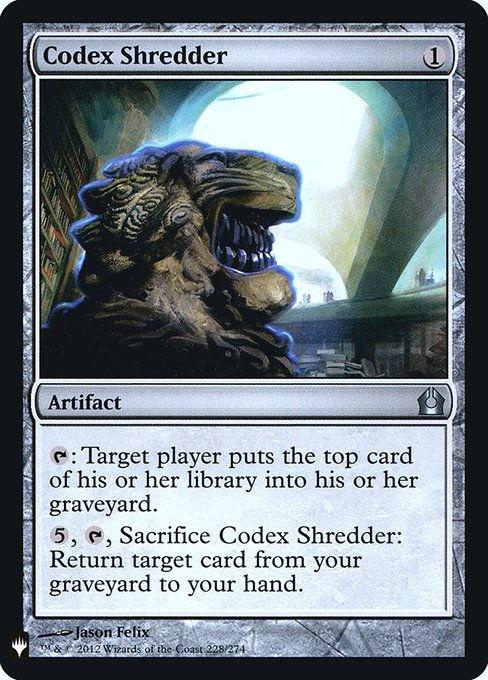 Codex Shredder (PLST) (RTR-228)