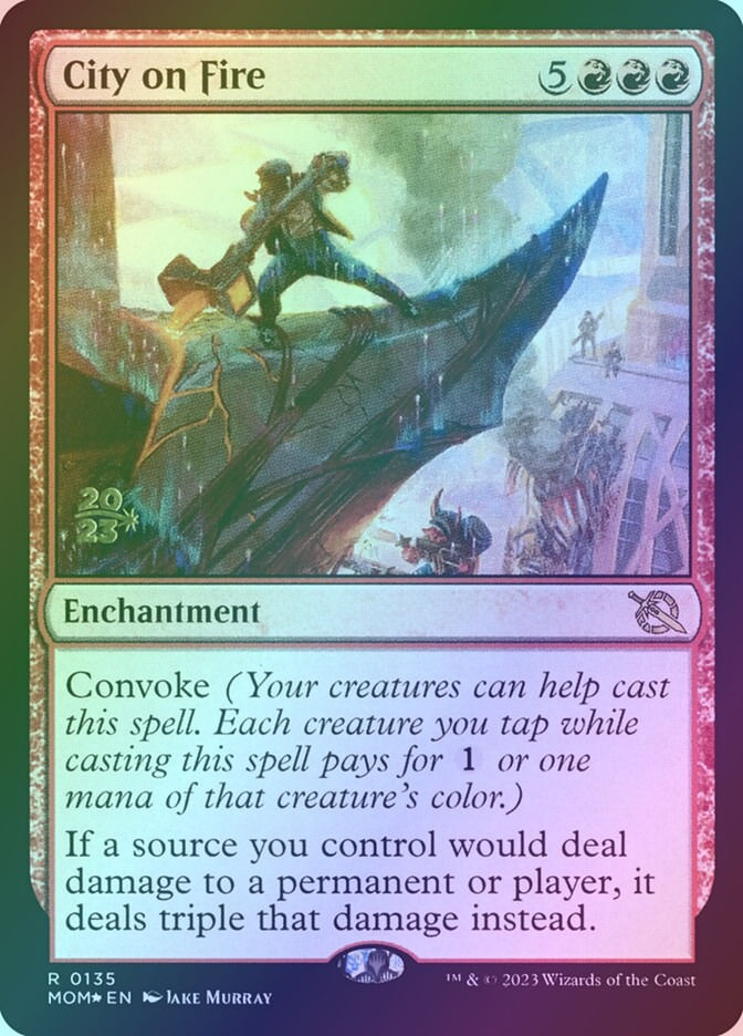City on Fire (PMOM) (135s) / Foil