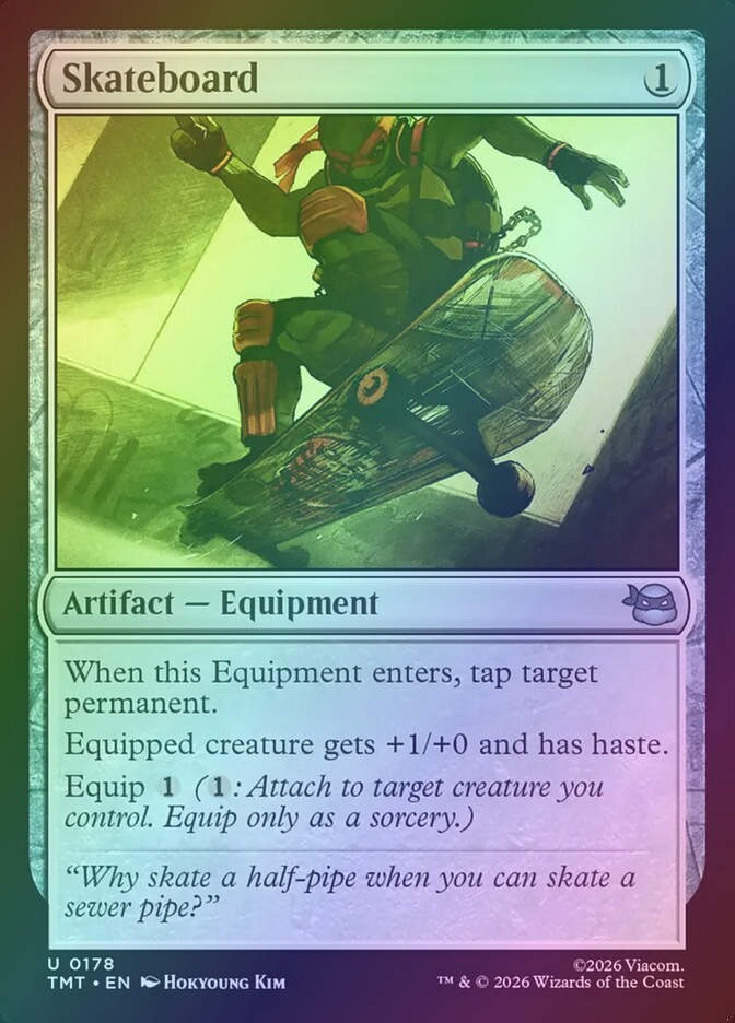 Skateboard (TMT) (178) / Foil