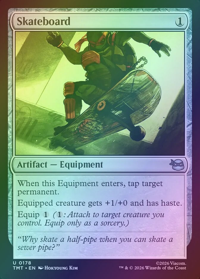 Skateboard (TMT) (178) / Foil