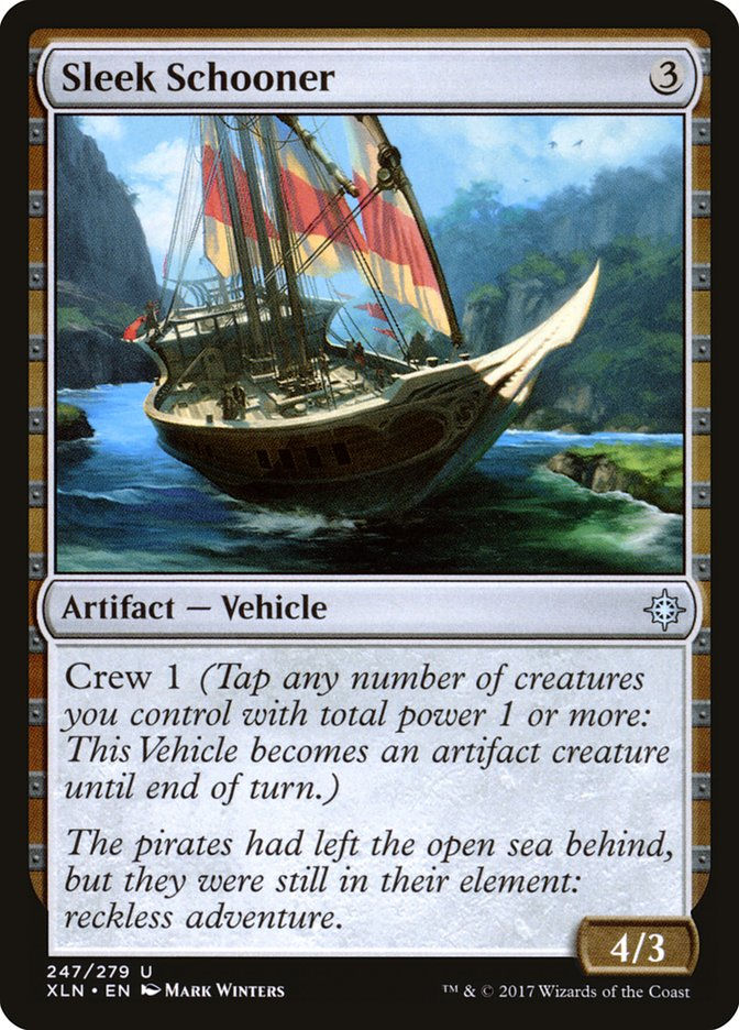 Sleek Schooner (XLN) (247)