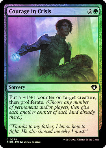 Courage in Crisis (cmm) / Foil