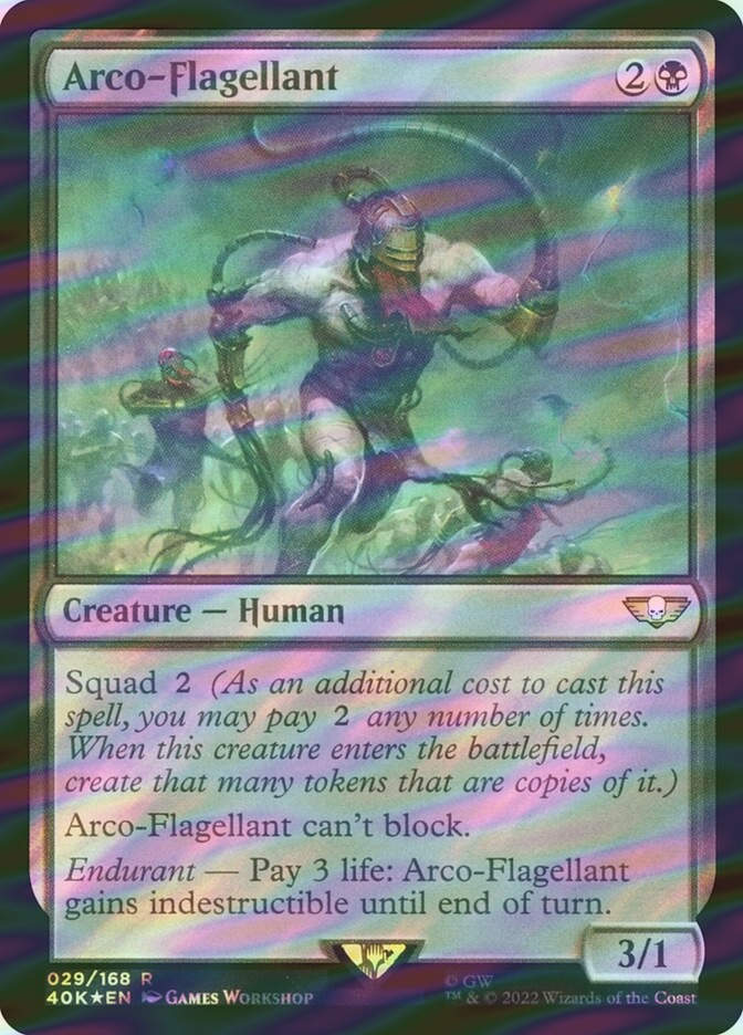 Arco-Flagellant (40K) (29★) / Surge Foil