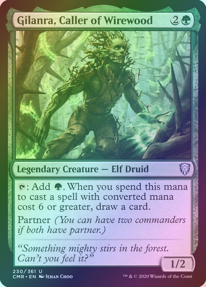Gilanra, Caller of Wirewood (CMR) (230) / Foil