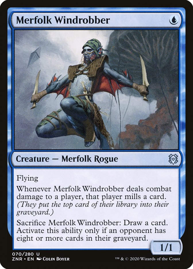 Merfolk Windrobber (ZNR) (70)