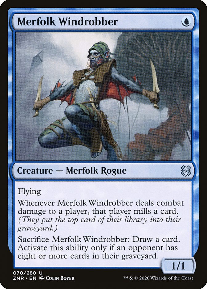 Merfolk Windrobber (ZNR) (70)